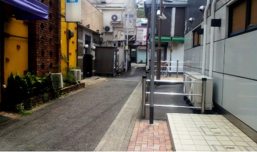 防犯カメラの死角を監視 